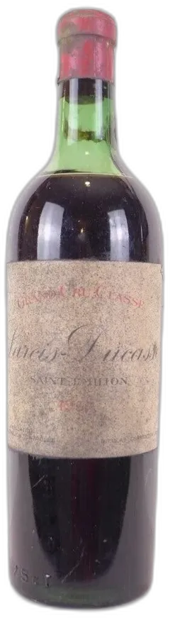 photo du vin 1959 Saint-Émilion Château Larcis Ducasse Grand Cru Classé b1 Rouge Bordeaux