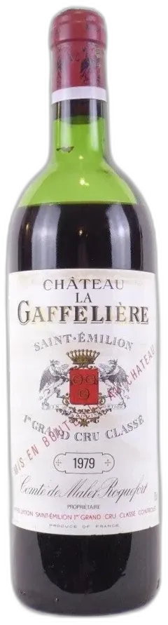 illustration du vin 1979 Saint-Émilion Château la Gaffelière Premier Grand Cru Classé Rouge Bordeaux