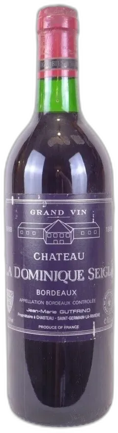 photos du vin Château la Dominique Seigla