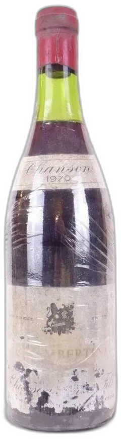 image du vin 1970 Chambertin Chanson Grand Cru Étiquette Abîmée) Rouge Bourgogne