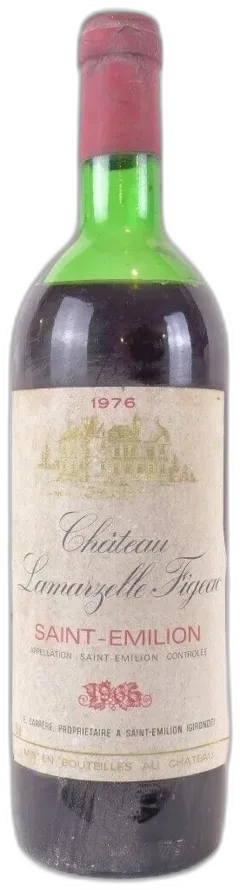 illustration du vin 1976 Saint-Émilion Château Lamarzelle Figeac Niveau Bas) Rouge Bordeaux