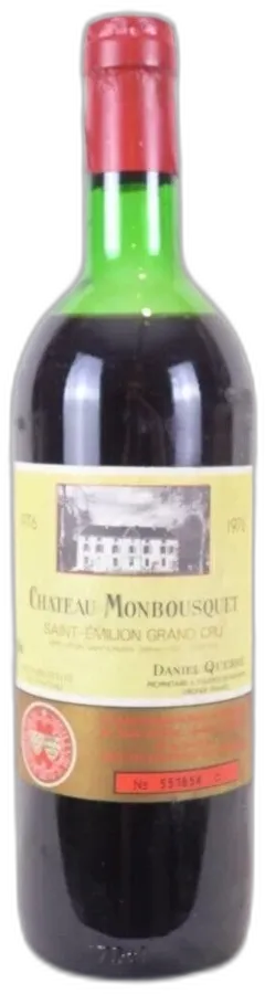 vue du vin Château Monbousquet