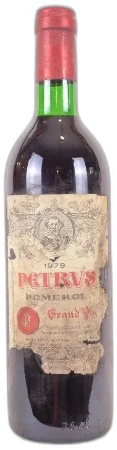 image du vin 1979 Pomerol Petrus Étiquette Abîmée) Rouge Bordeaux