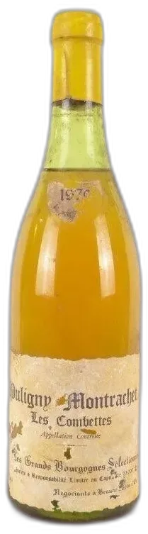 image du vin 1970 Puligny-Montrachet Négoce les Combettes Année à Peine Lisible) Blanc Bourgogne