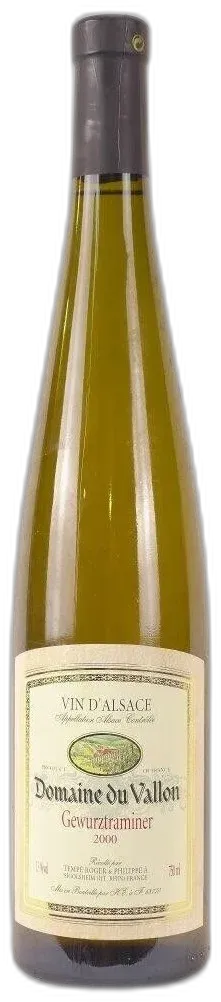 image du vin Gewurztraminer Domaine du Vallon