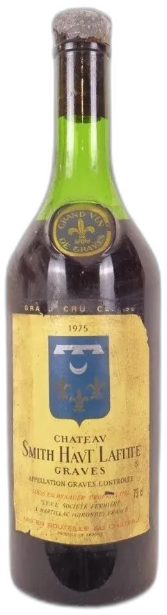 illustration du vin 1975 Graves Château Smith Haut Lafitte Grand Cru Classé Rouge Bordeaux