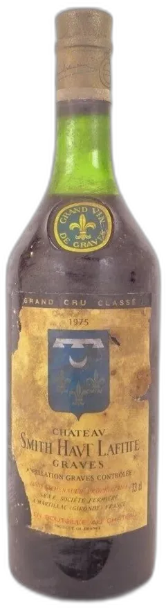illustration du vin 1975 Graves Château Smith Haut Lafitte Grand Cru Classé Rouge Bordeaux