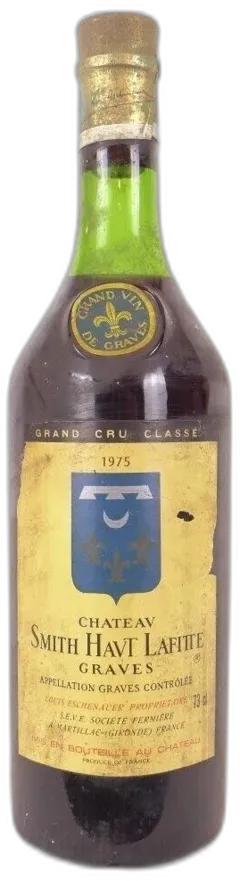illustration du vin 1975 Graves Château Smith Haut Lafitte Grand Cru Classé Rouge Bordeaux