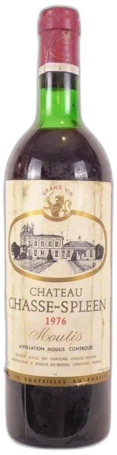 photo du vin 1976 Moulis Château Chasse-Spleen Rouge Bordeaux