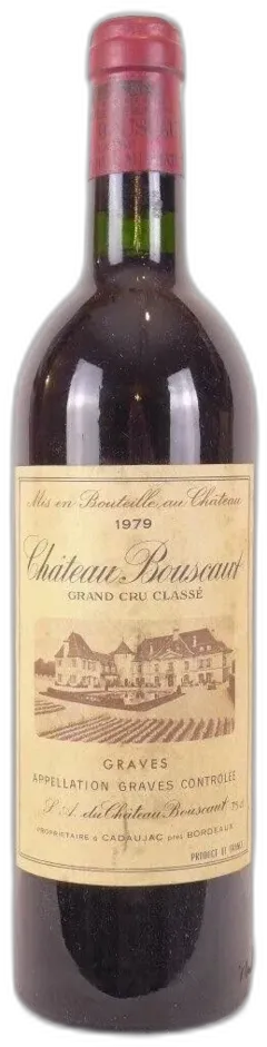 photo du vin 1979 Pessac-Léognan Château Bouscaut Grand Cru Classé Rouge Bordeaux