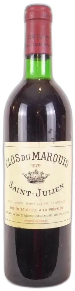 photo du vin 1979 Saint-Julien Clos du Marquis Rouge Bordeaux