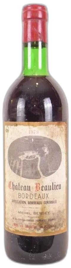 photo du vin Château Beaulieu Rouge