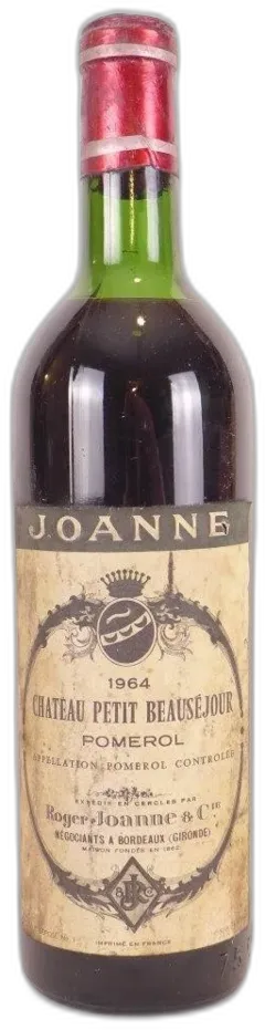 photo du vin Château Petit Beauséjour