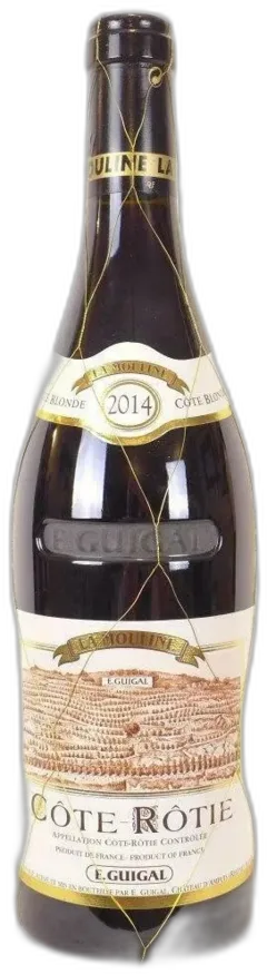 photo du vin 2014 Côte-Rôtie Guigal la Mouline Rouge Rhône