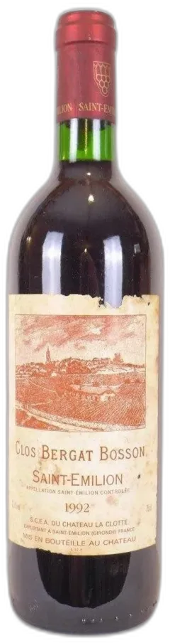 image du vin Clos Bergat Bosson