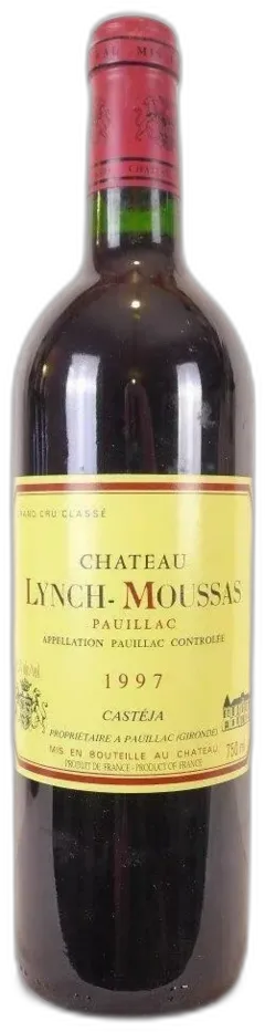 vue du vin 1997 Pauillac Château Lynch-Moussas Grand Cru Classé Rouge Bordeaux
