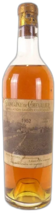 photo du vin 1952 Pessac-Léognan Domaine de Chevalier Grand Cru Classé Blanc Bordeaux