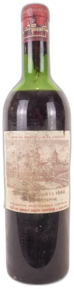 capture du vin 1964 Saint-Estèphe Cos d’Estournel Grand Cru Classé Rouge Bordeaux