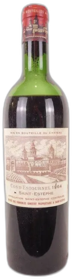 capture du vin 1964 Saint-Estèphe Cos d’Estournel Grand Cru Classé Rouge Bordeaux