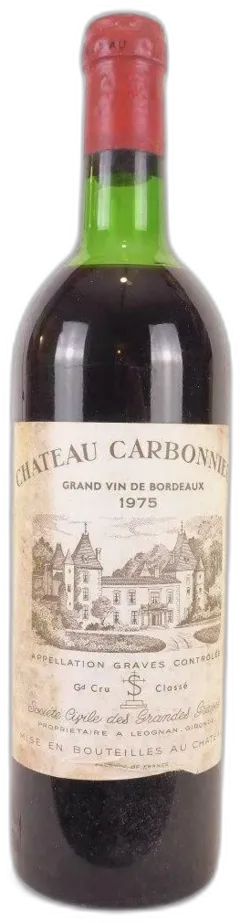 photo du vin 1975 Pessac-Léognan Château Carbonnieux Grand Cru Classé Rouge Bordeaux