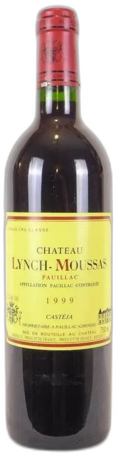 photos du vin 1999 Pauillac Château Lynch-Moussas Grand Cru Classé b1 Rouge Bordeaux