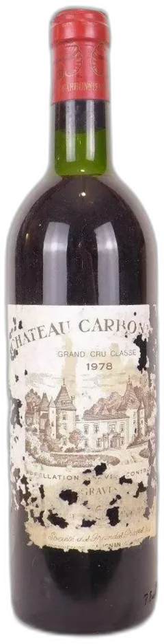photo du vin Château Carbonnieux Pessac-Léognan Grand Cru Classé de Graves Rouge 1978