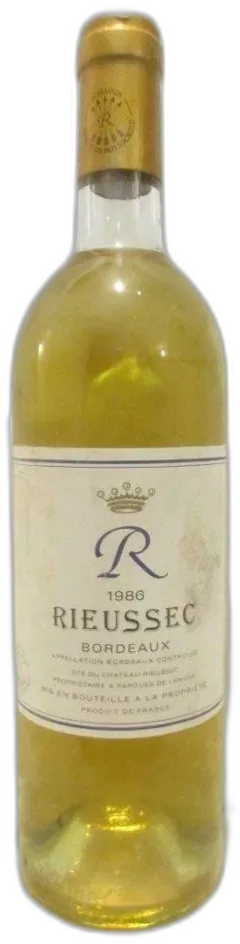 illustration du vin R de Rieussec