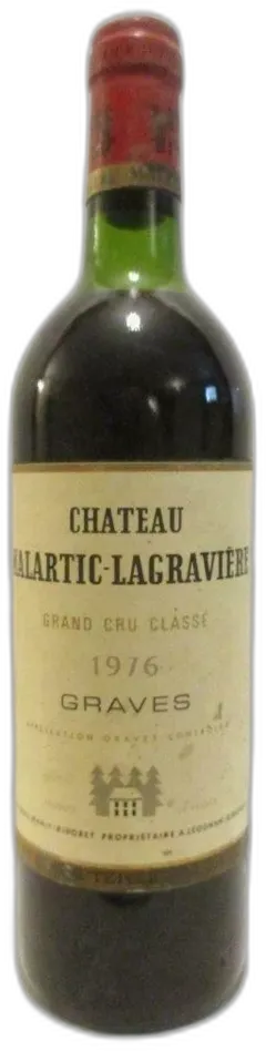photo du vin 1976 Pessac-Léognan Château Malartic-Lagravière Grand Cru Classé b2 Rouge Bordeaux