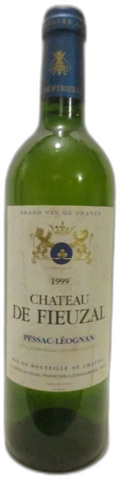 image du vin 1999 Pessac-Léognan Château de Fieuzal Blanc Bordeaux France