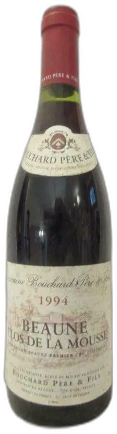 photo du vin Clos de la Mousse