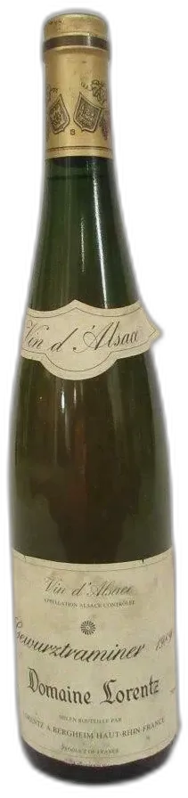 photo du vin Gewurztraminer Domaine Lorentz