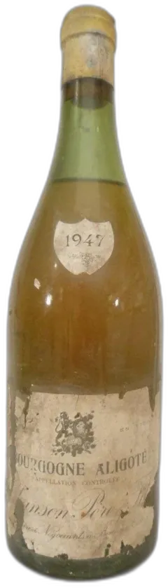 photos du vin 1947 Aligoté Chanson Blanc Bourgogne