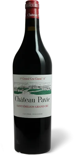 vue du vin Château Pavie