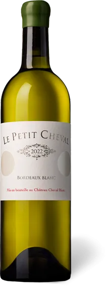 illustration du vin le Petit Cheval Blanc Bordeaux Blanc Aoc Blanc 2022