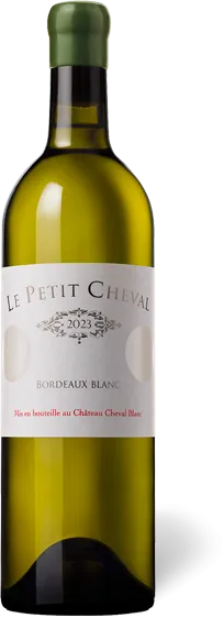 illustration du vin le Petit Cheval Blanc Bordeaux Blanc Aoc Blanc 2023