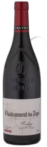 photos du vin Châteauneuf-du-Pape Aoc Rouge Maison Calvet