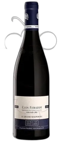 illustration du vin Anne Gros Clos de Vougeot le Grand Maupertui