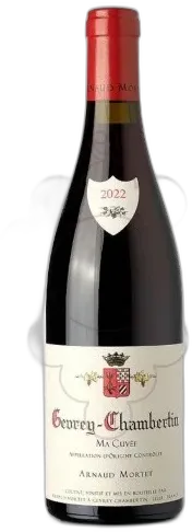 photo du vin Arnaud Mortet Gevrey Chambertin ma Cuvée