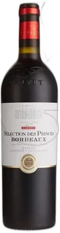 photo du vin Calvet Selection des Princes Bordeaux