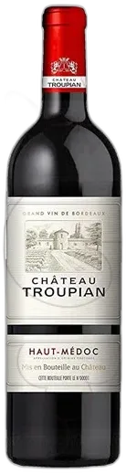 vue du vin ch Troupian Haut-Médoc