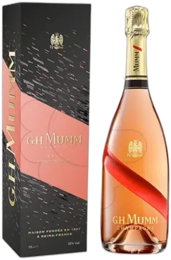 vue du vin Mumm Grand Cordon Rosé Brut