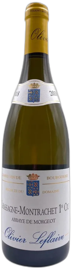 photos du vin Domaine Leflaive Chassagne-Montrachet 1er Cru Abbaye de Morgeot