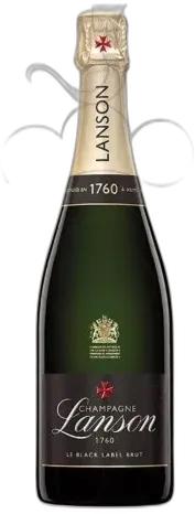 vue du vin Lanson Black Label Brut