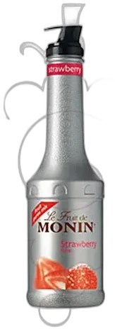illustration du vin Monin Puré Strawberry