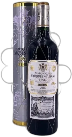 vue du vin Marqués de Riscal Reserva Canister
