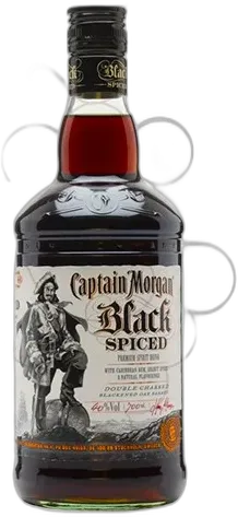 image du vin Captain Morgan Black Spiced