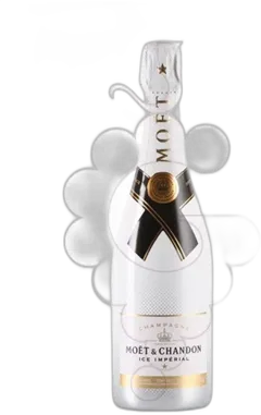 vue du vin Champagne Brut Sec 'Ice Impérial' Magnum Moët & Chandon