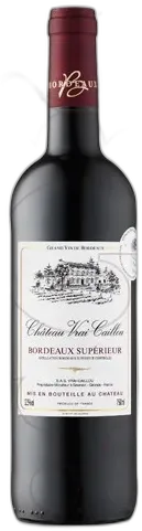 vue du vin Chateau Vrai Caillou