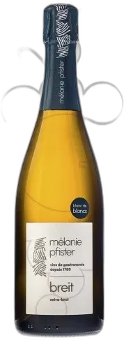 photo du vin Mélanie Pfister Breit Crémant Blanc de Blancs Extra Brut