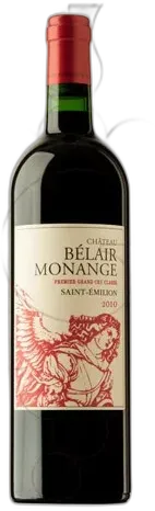 vue du vin ch.Belair-Monange